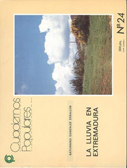 CUADERNOS POP.24/LA LLUVIA EN EXTREMAD