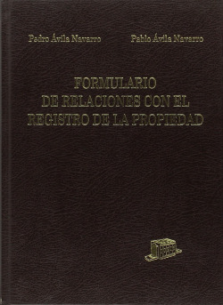 Formulario de relaciones con el registro de la propiedad