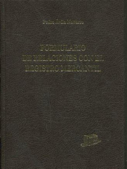 FORMULARIO DE RELACIONES CON EL REGISTRO MERCANTIL