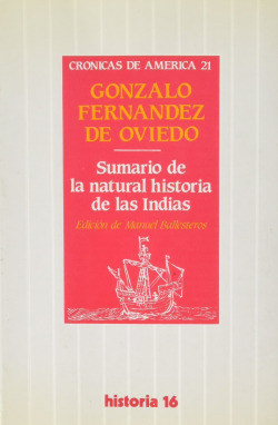 SUMARIO DE LA NATURAL HISTORIA DE LAS INDIAS