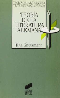 TEORIA DE LA LITERARIA ALEMANA