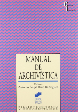 MANUAL DE ARCHIVISTICA -