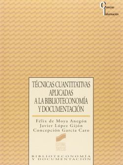 TECNICAS CUANTITATIVAS BIBLIOTECONOMIA Y DOCUMENTACION