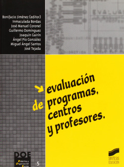 EVALUACION DE PROGRAMAS, CENTROS Y PROFESORES -