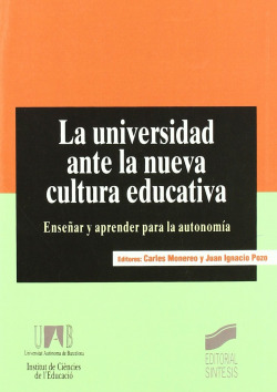 UNIVERSIDAD ANTE LA NUEVA CULTURA EDUCATIVA