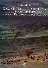 Actas De La Xxxviii Reunion Cientifica De La Sociedad Española Para El Estudio De Los Pastos