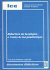 DIDACTICA DE LA LENGUA A TRAVES DE LOS PASATIEMPOS