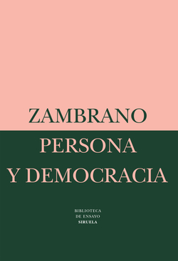 Persona y democracia