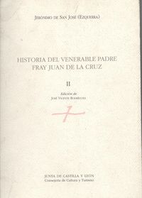 historia del venerable padre fray juan de la cuz. volumen II