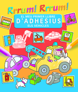 El meu primer llibre d'adhesius. Els vehicles