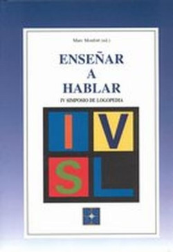 ENSEÑAR A HABLAR-IV SIMPOSIO LOGOPEDIA