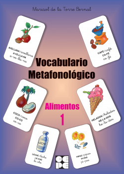 ALIMENTOS 1 - VOCABULARIO METAFONOLOGICO