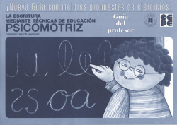 ESCRITURA PSICOMOTRIZ-G.PROFES.CD
