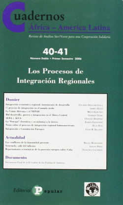 Los procesos de integración regionales