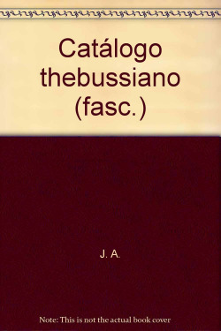 Catálogo thebussiano