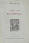 CATALOGO PAREMIOLOGICO
