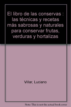 El libro de las conservas