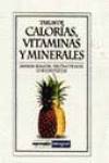 Tablas de calorias, vitaminas y minerale