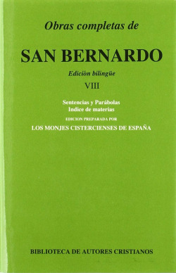 Obras completas de San Bernardo.VIII: Sentencias y Parábolas.Indice de materias