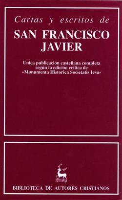 Cartas y escritos de San Francisco Javier