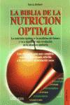 La biblia de la nutrición óptima