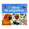 Pack 5 libros de pegatinas