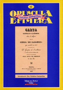 OPUSCULA EFIMERA 4. CARTA HISTO