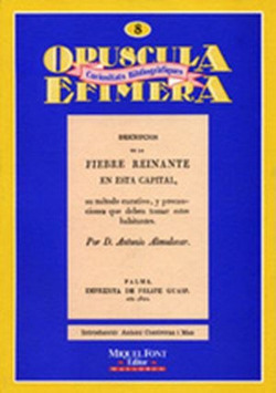 OPUSCULA EFIMERA 8. FIEBRE REIN