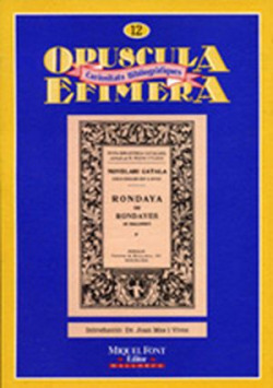 RONDAYA DE RONDAYES O.E. 12
