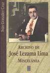 ARCHIVO DE JOSE LEZAMA LIMA