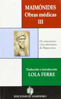 Maimonides Obras Medicas Iii