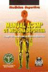 Manual ACSM de medicina deportiva