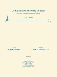 De La Habana ha venido un barco, poema de R.Alberti