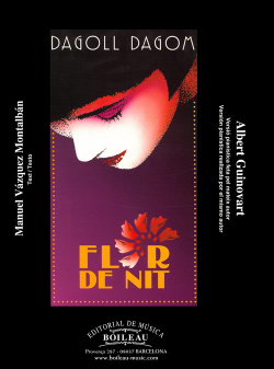 Flor de Nit.Texto: M.Vázquez Montalbán