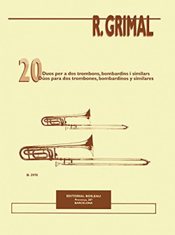 20 Dúos, 2 Trombones, bombardinos o similares