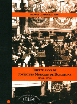 13 anys de Joventuts Musicals de Barcelona (1963-1976)