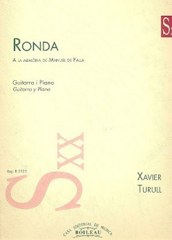 Ronda a la memoria de M.Falla.Guitarra y piano (Reducción)
