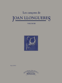 Les cançons de Joan Llongueres