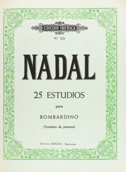 25 Estudios para trombón y bombardino