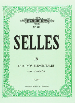 Estudios elementales acordeón curso 1