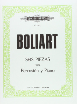 6 Piezas para percusión y piano