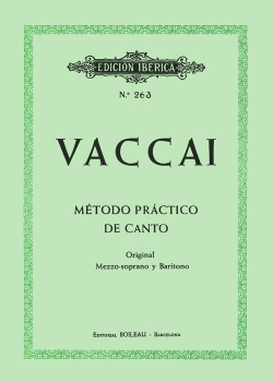 Método de canto (mezzosoprano y barítono)