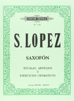 Escalas, arpegios y ejercicios de saxofón