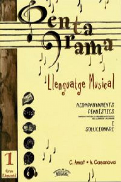 Acompanyament piano elemental:pentagrama