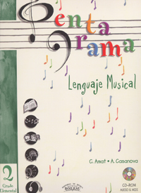 Pentagrama:lenguaje musical elemental