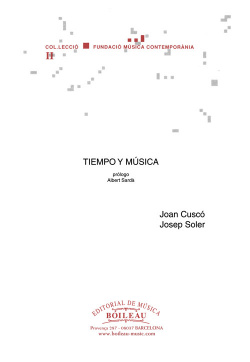 Tiempo y música