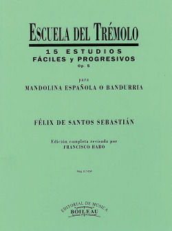 Escuela del trémolo, Mand.,Band,Laúd.
