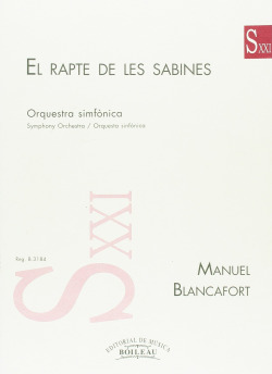 El rapte de les Sabines13'-3333-4241,Arpa,Vc.,Perc.,Str.Partit