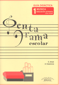 Pentagrama escolar 1 guía didáctica