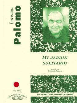 Mi jardín Solitario (Voz y Piano)